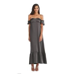 NWT Social Lux charmeuse midi length dress. Size 0